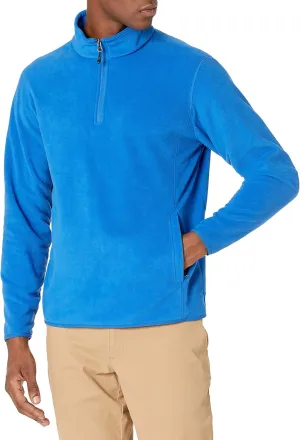 Amazon Essentials Men's Fleece Jacket, 1/4 Zipper Pullover