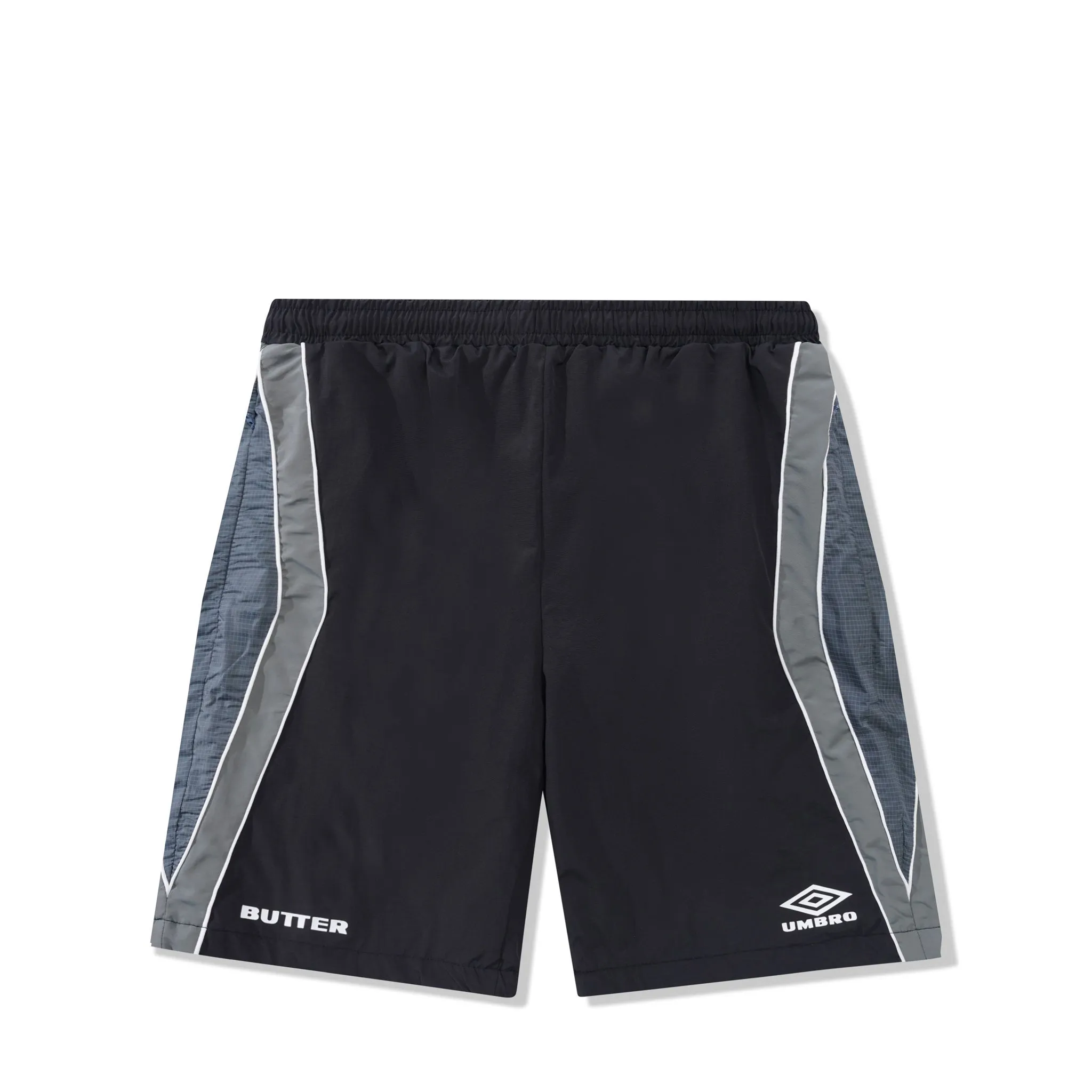Butter Goods Diamond Shorts Black
