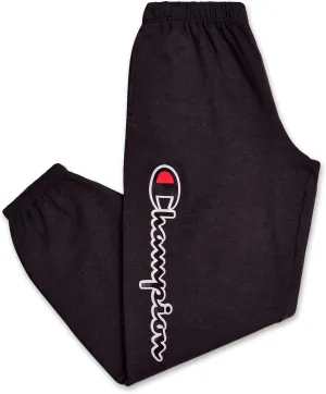 Champion Sweatpants for Men Big and Tall Cotton Fleece Joggers