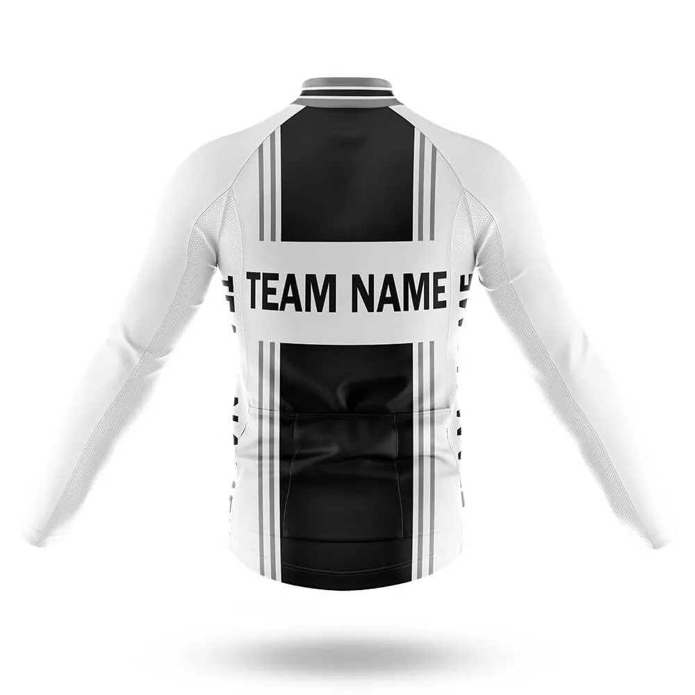 Custom Team Name M4 Black - Men's Cycling Kit