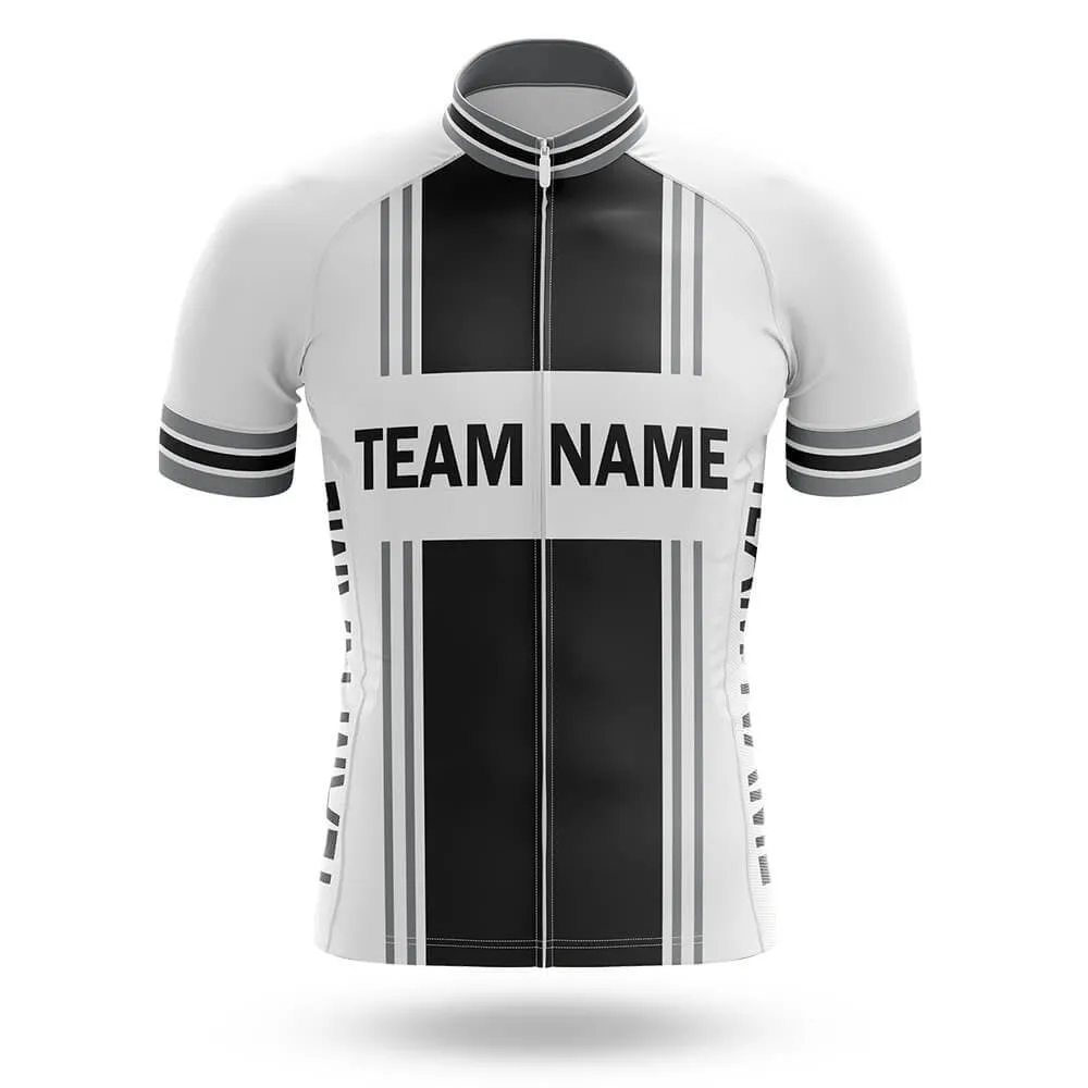 Custom Team Name M4 Black - Men's Cycling Kit