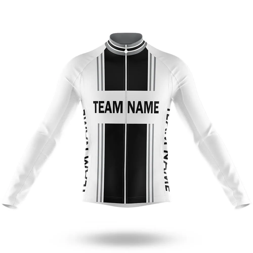 Custom Team Name M4 Black - Men's Cycling Kit