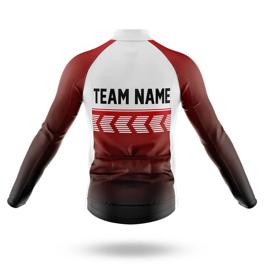 Custom Team Name S4 Red - Men's Cycling Kit