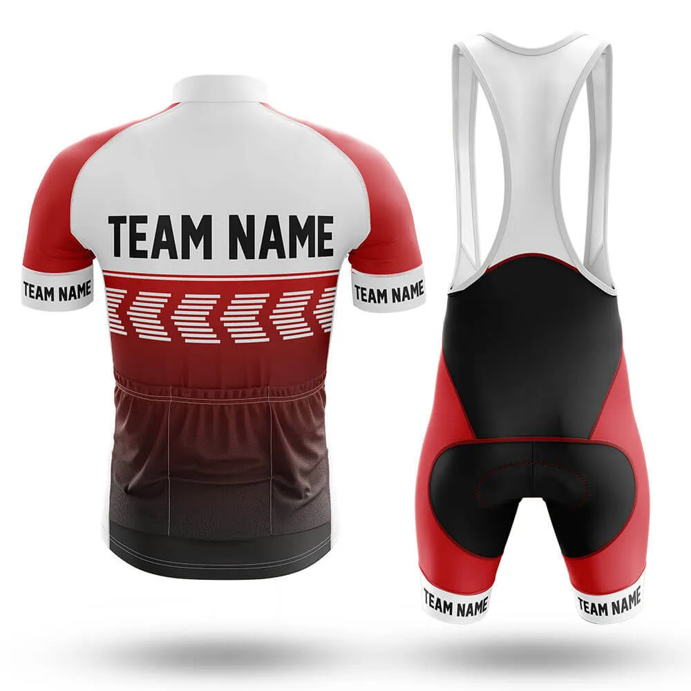 Custom Team Name S4 Red - Men's Cycling Kit
