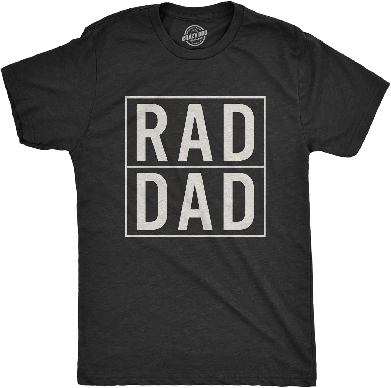 Mens Rad Dad Funny Cool Best Dad Fathers Day T Shirt for Dads