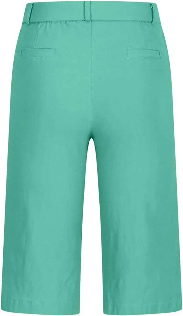 NaRHbrg Womens Bermuda Shorts Casual Summer Loose Athletic Short Lightweight Stretch Shorts Running Comfy Pants with Pockets