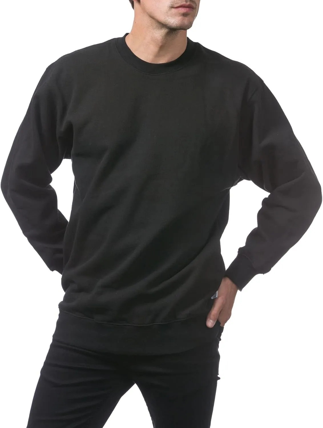 Pro Club Men's Heavyweight 13oz Crew Neck Fleece Pullover Sweatshirt