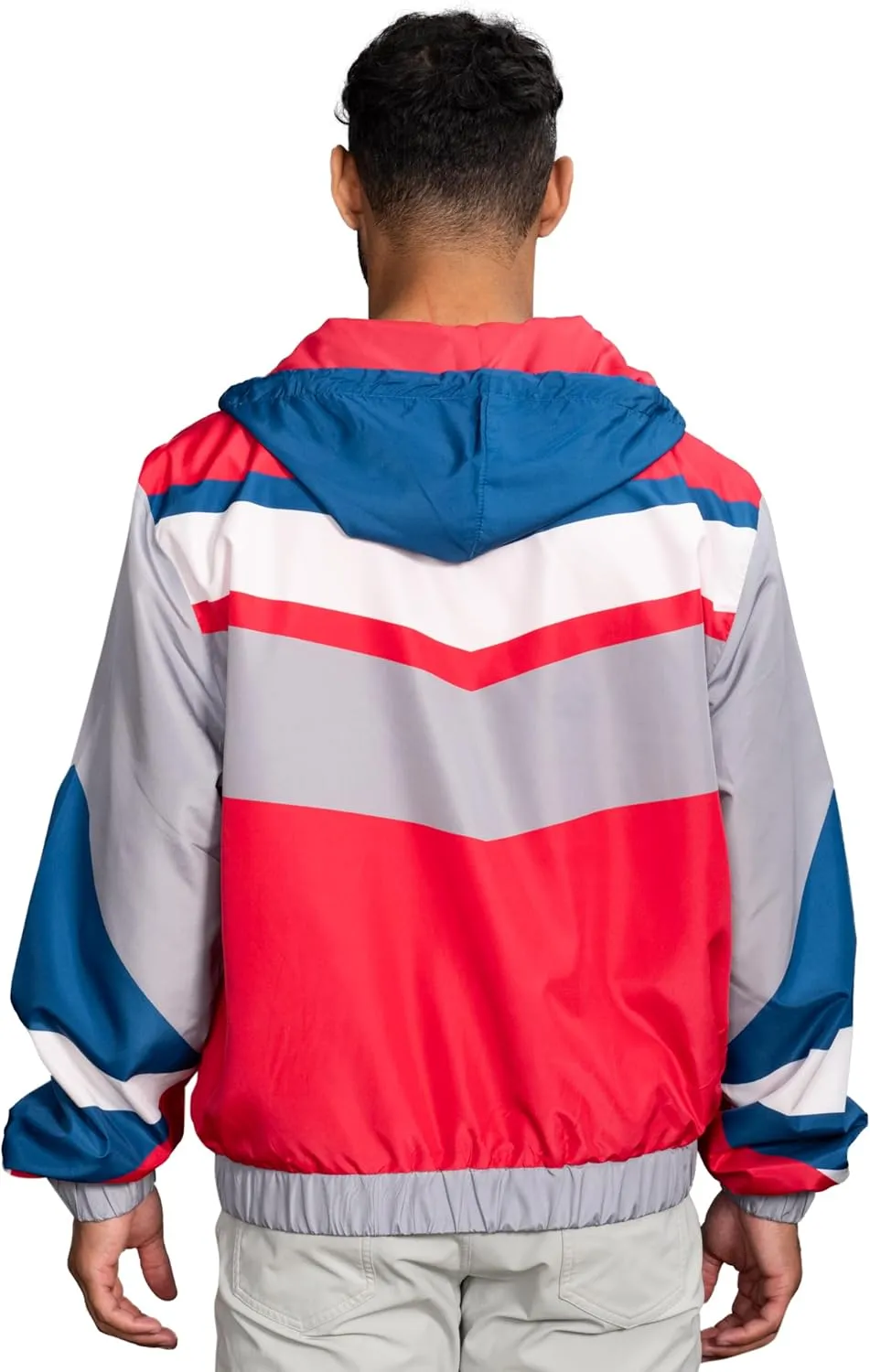 Retro Windbreaker Jacket Lightweight 80s & 90s Colorful Designs