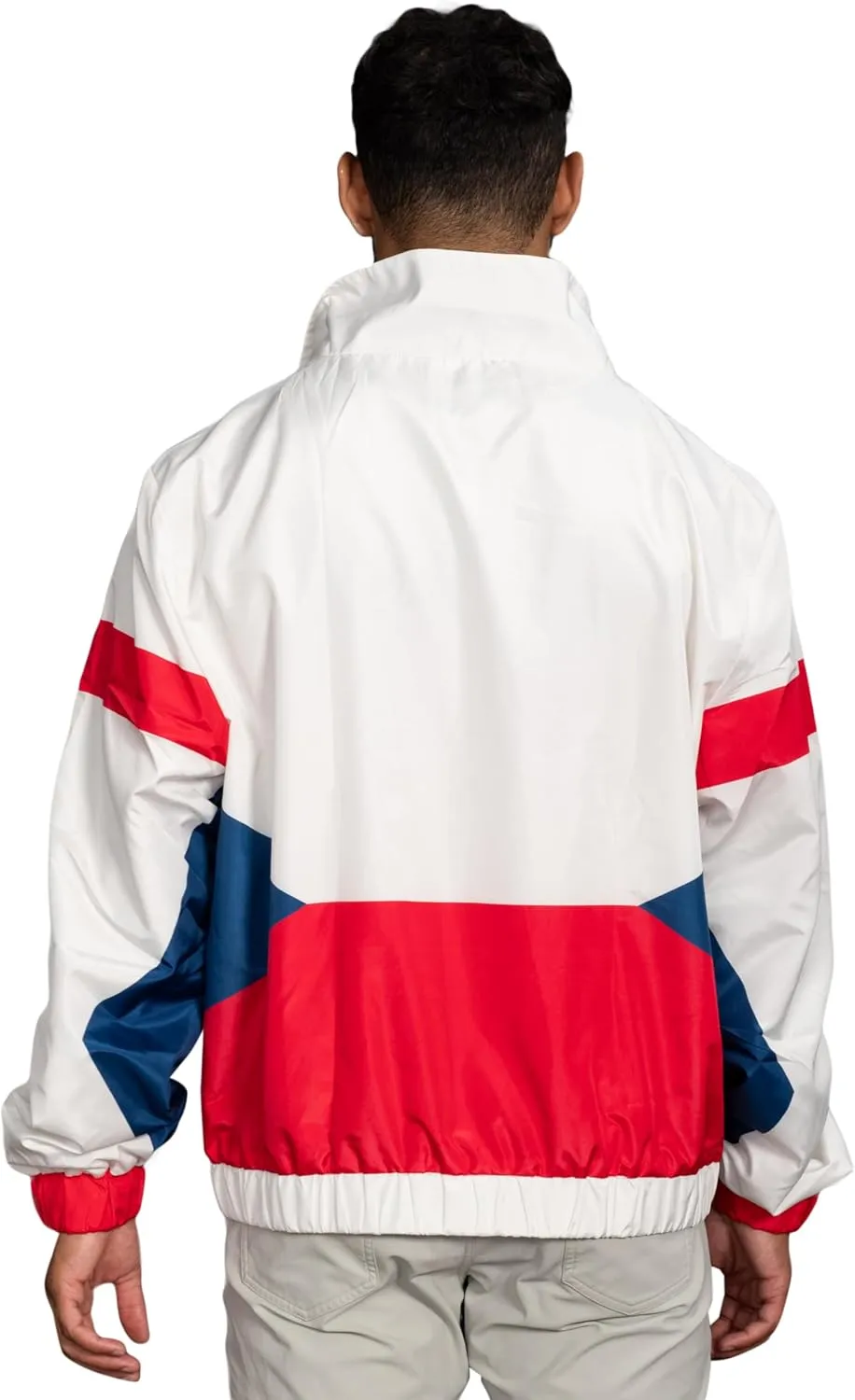 Retro Windbreaker Jacket Lightweight 80s & 90s Colorful Designs