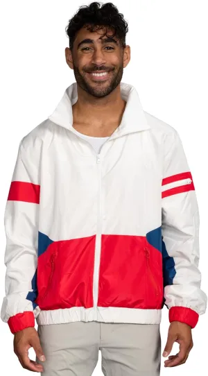 Retro Windbreaker Jacket Lightweight 80s & 90s Colorful Designs