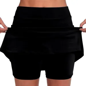 Skorts for Woman with Pockets Women's Casual Athletic Golf Skirts Tummy Control Plus Size Dressy 2025 Summer Skort