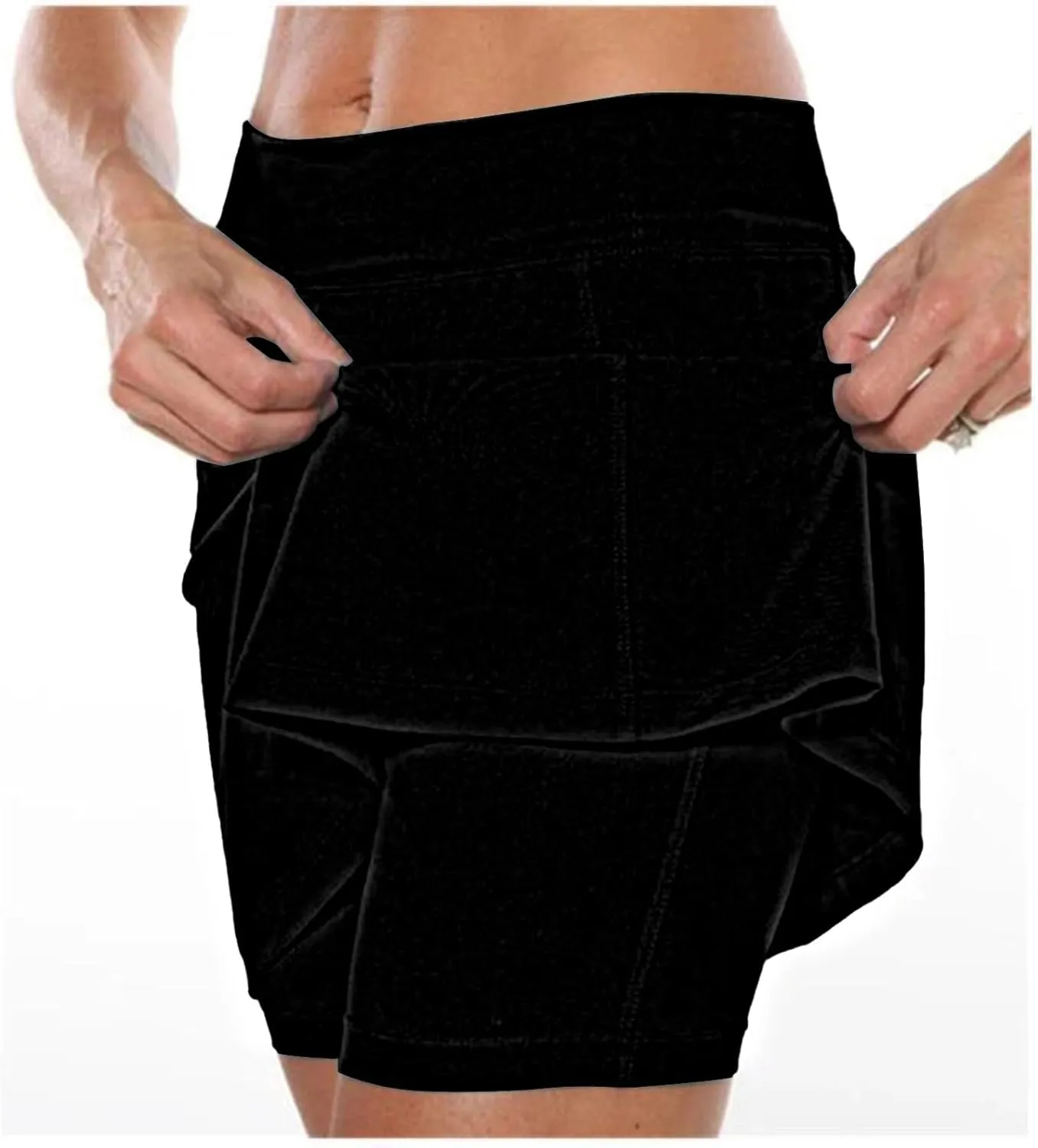 Skorts for Woman with Pockets Women's Casual Athletic Golf Skirts Tummy Control Plus Size Dressy 2025 Summer Skort
